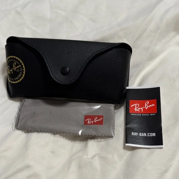 Ray-Ban HEXAGONAL Arista Gold and Brown Sunglasses - Picture 4 of 5